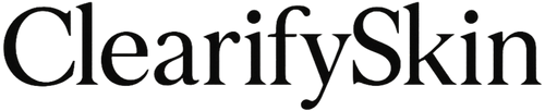 ClearifySkin logo in black text on a white background